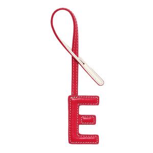 Alphabet Charm - Tomato Red