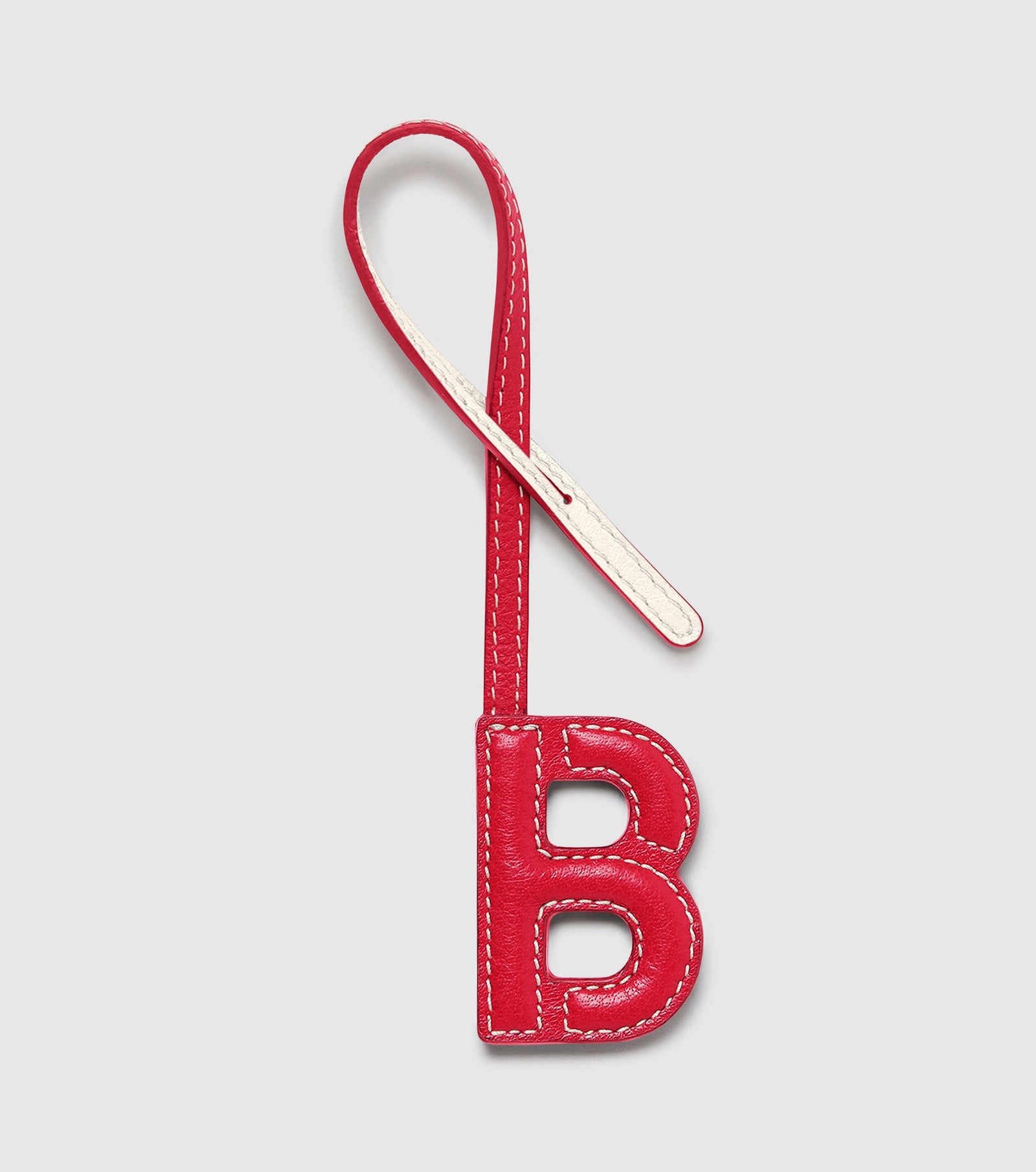 Alphabet Charm - Tomato Red