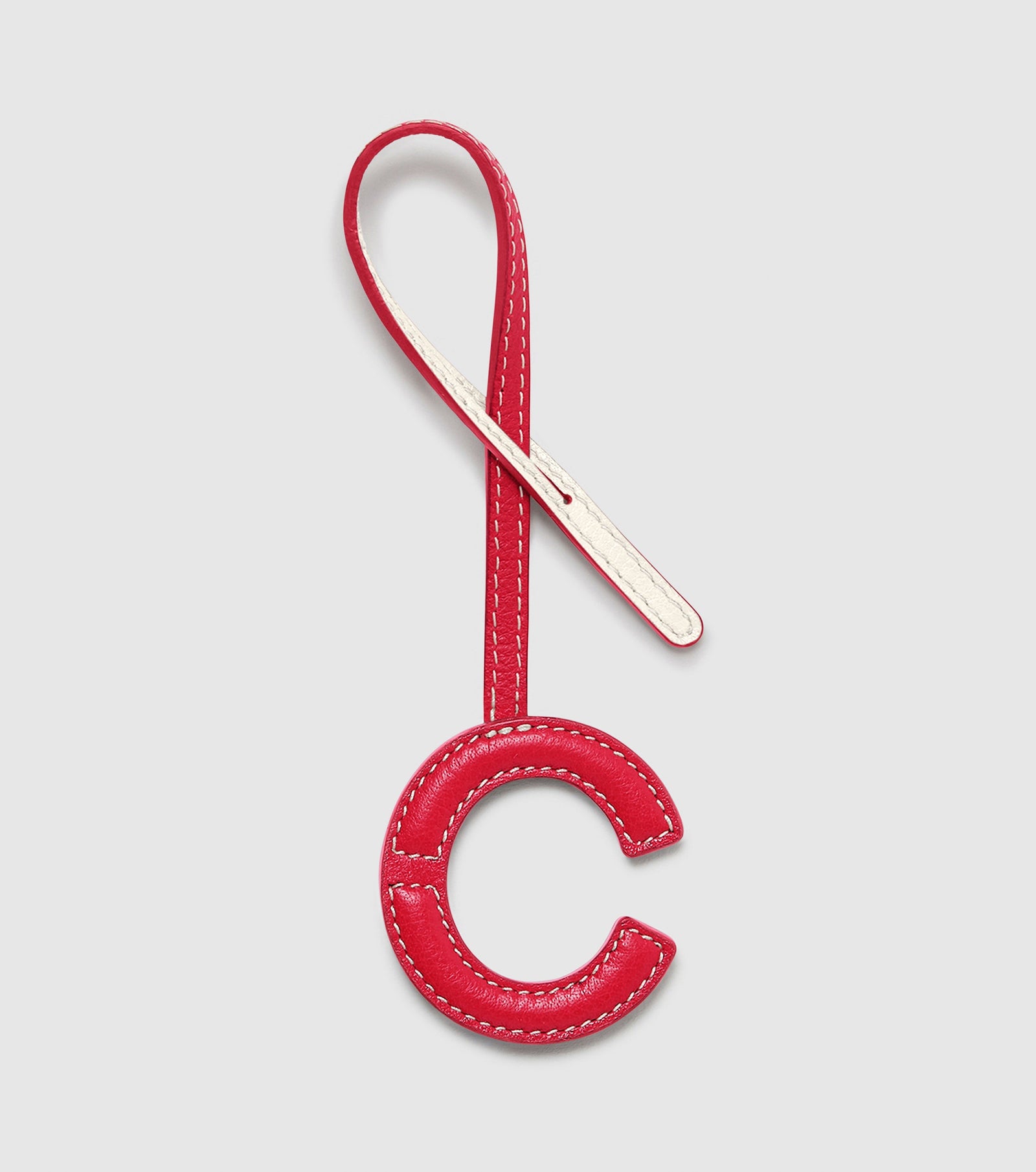 Alphabet Charm - Tomato Red