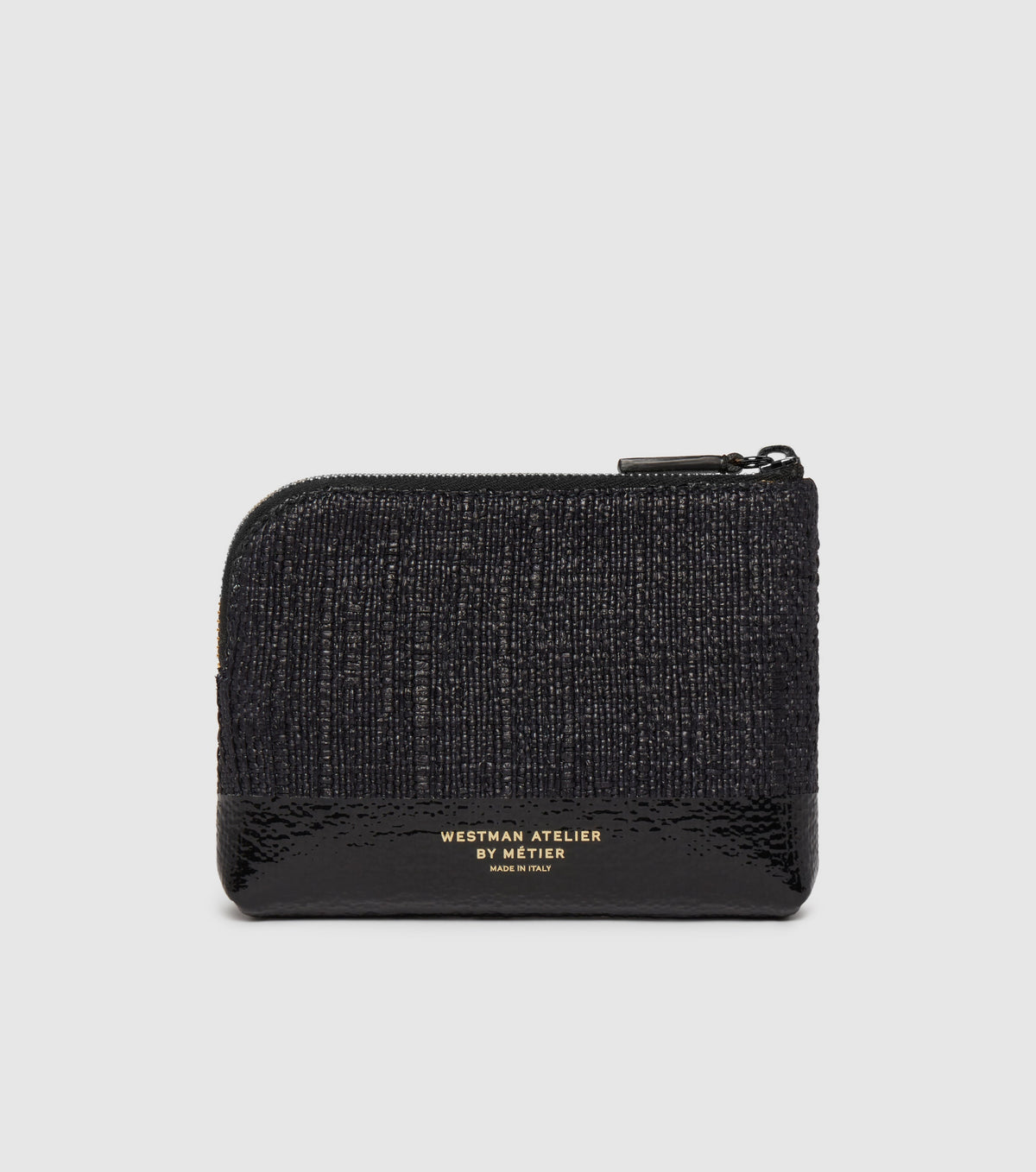 The Makeup Pouch - Black and Bouclé