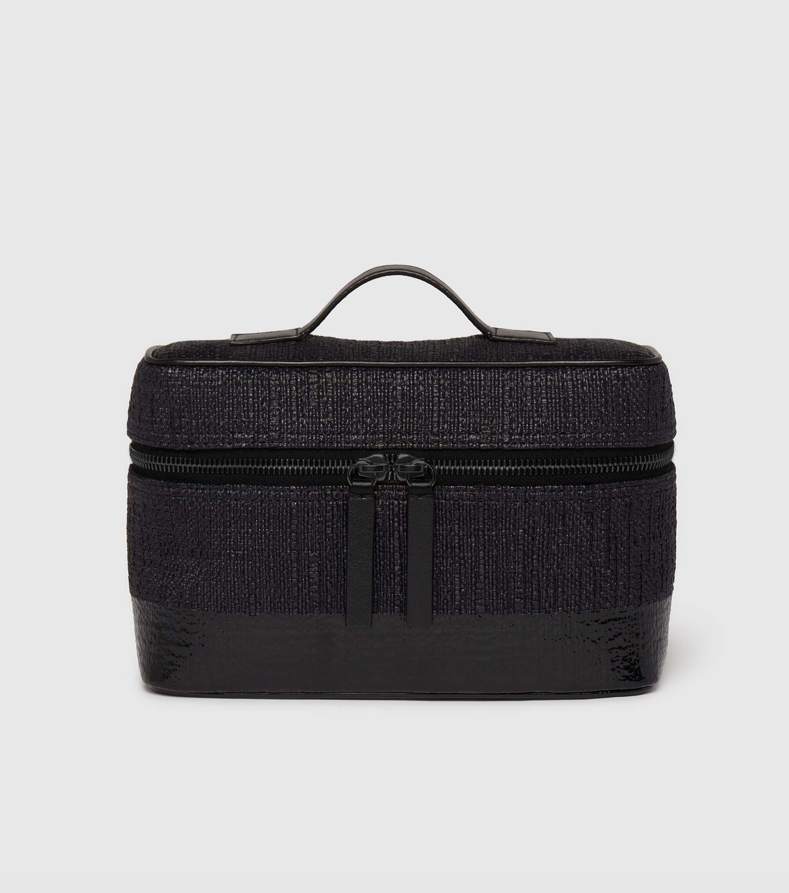 The Train Case - Black and Bouclé