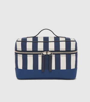 The Train Case - Nautical Stripes