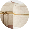water and stain resistant fabric Westman Atelier makeup bags
