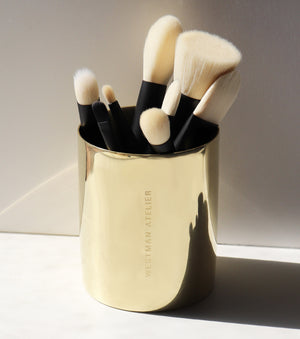 Westman Atelier Skultuna Guldkuppen Makeup Brush Cup Lifestyle